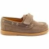 Boni & Sidonie BONI BOAT - Mocassin garçon Couleur Daim Marron -Boni & Sidonie || Bulle Bobble || Baerchi Soldes 5537344 500 A