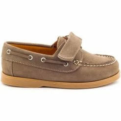 Boni & Sidonie BONI BOAT - Mocassin garçon Couleur Daim Marron