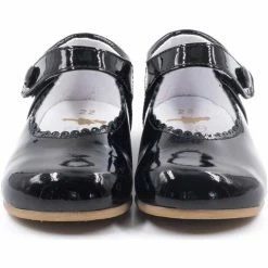 Boni & Sidonie BONI PRINCESSE II - Chaussure bebe fille Couleur Vernis Noir -Boni & Sidonie || Bulle Bobble || Baerchi Soldes 5814747 500 C