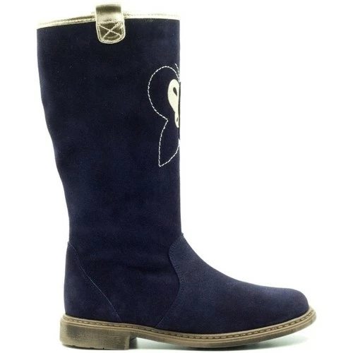 Boni & Sidonie BONI APONI - Bottes fille Couleur Bleu Marine 3 Boni & Sidonie BONI APONI - Bottes fille Couleur Bleu Marine