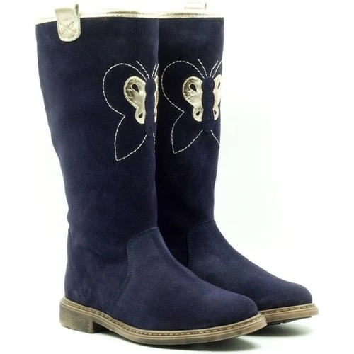 Boni & Sidonie BONI APONI - Bottes fille Couleur Bleu Marine 4 Boni & Sidonie BONI APONI - Bottes fille Couleur Bleu Marine – Image 2