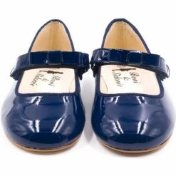 Boni & Sidonie BONI CLARA - Chaussure ceremonie fille Couleur Bleu Marine -Boni & Sidonie || Bulle Bobble || Baerchi Soldes 7694354 500 C